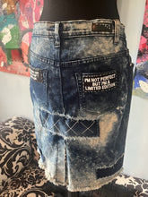 Load image into Gallery viewer, TRILL Distressed Jean Skirt, size XL. #970

