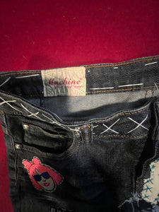 Jean Mini Skirt, size M, #17t