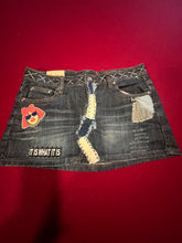 Load image into Gallery viewer, Jean Mini Skirt, size M, #17t
