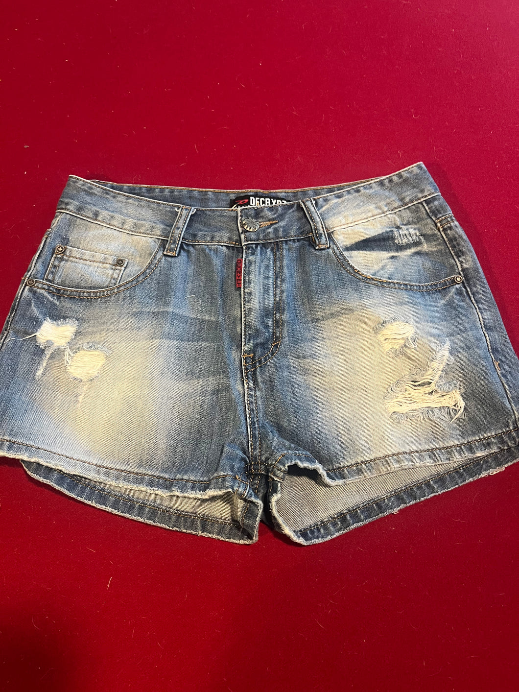 Decrypt jean shorts, size 30, #17A