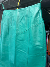 Load image into Gallery viewer, Chia Leather Skirt, size 10  #1489
