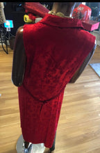 Load image into Gallery viewer, Vintage Red  Vest, size L  #3094
