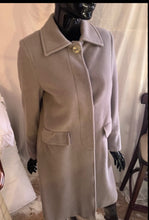 Load image into Gallery viewer, UNISEX VINTAGE WOOL TRENCH,size M. #1744
