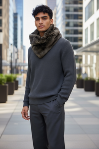 FAUX FUR NECK WRAP  #1408