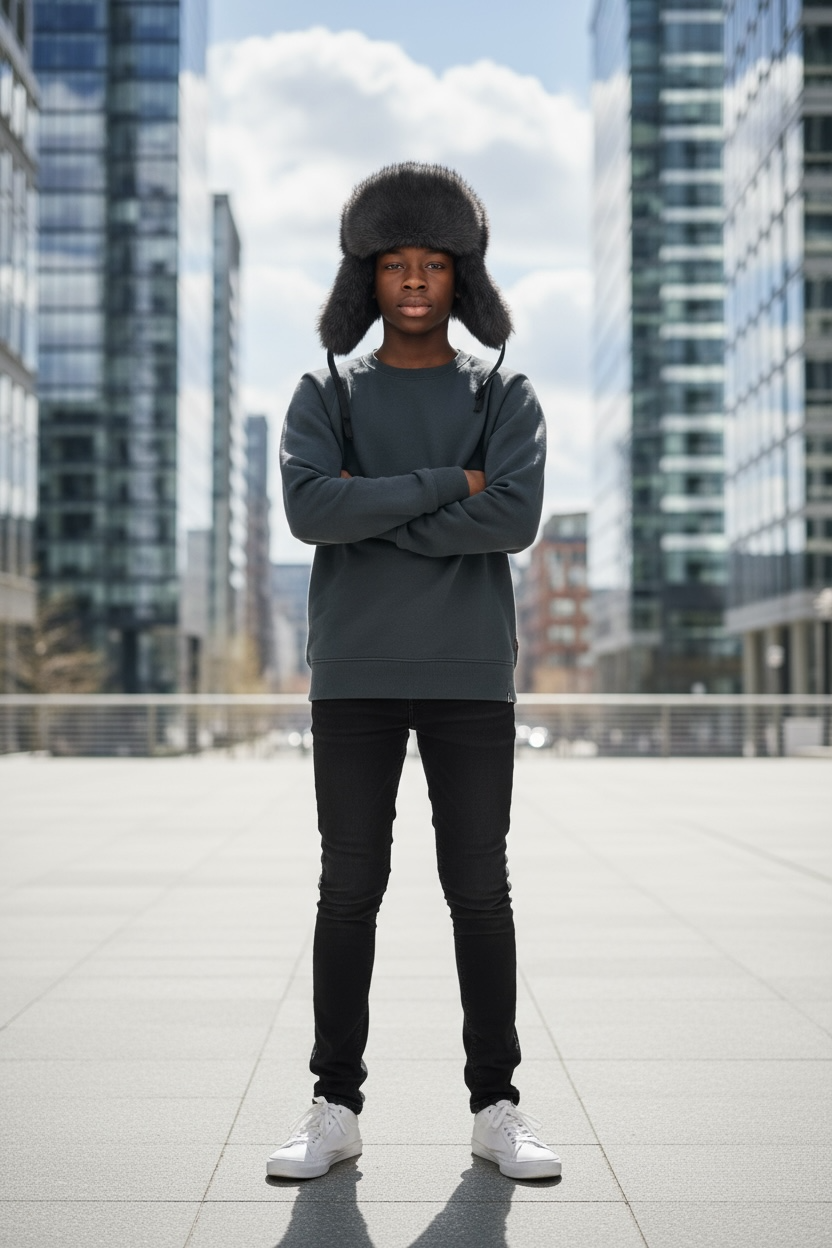 Fur Hat, one size fits most  #1447