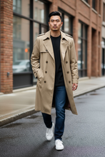 Load image into Gallery viewer, TOWN London Fog Trench , size 42 Short
