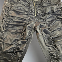 Load image into Gallery viewer, Platinum Crinkled Pants, size M, #1349

