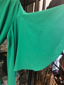 Emerald Green Dress, size S/M  #3136