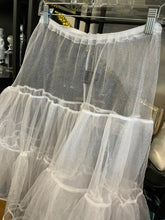 Load image into Gallery viewer, Sheer Ruffle Skirt, size M.  #952
