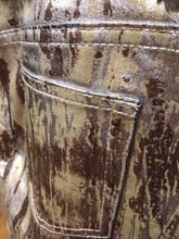 Load image into Gallery viewer, ELITE METALLIC JEANS, size 10  #2007
