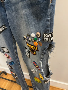 Custom Jeans, size 14  #2001