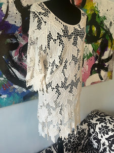 Ivory Dress, size S/M, #937