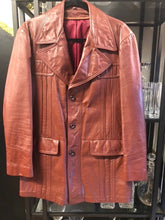 Load image into Gallery viewer, Vintage 1970’s Leather, size L  #1522
