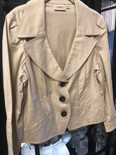 Load image into Gallery viewer, Taupe cloth blazer, size 14  #3070
