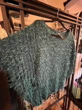 Load image into Gallery viewer, Deep Green Furry Top, size L #602
