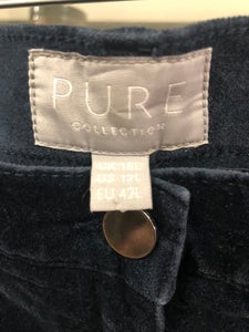 PURE Velvet Pants, size 14  #1193