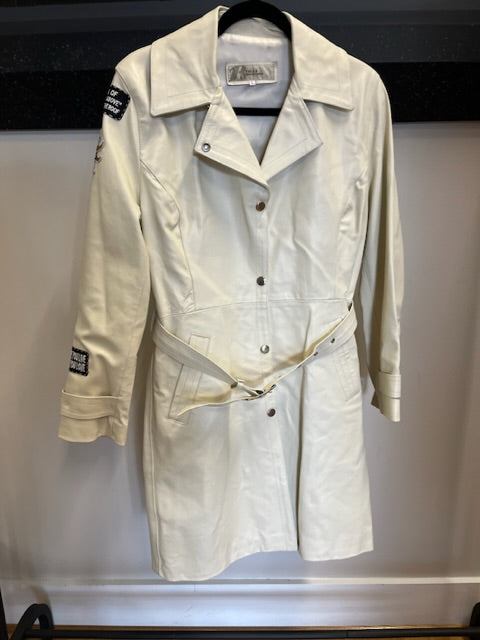 Pelle Leather Trench, size L  #1514
