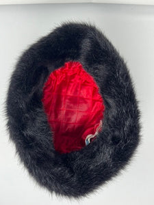 Fur Bucket Hat, size M  #1446