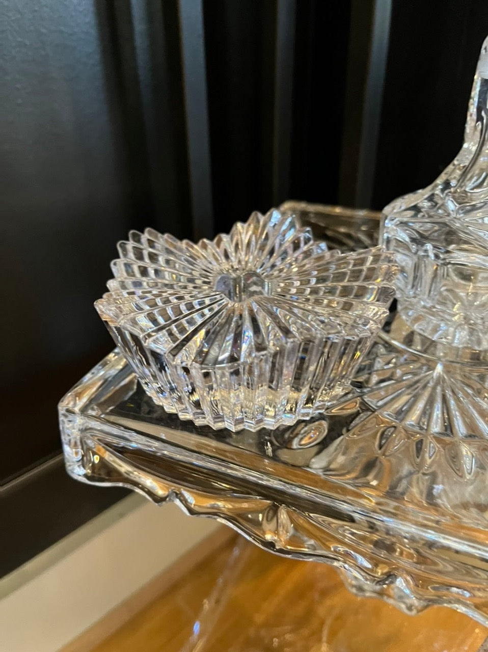 Crystal Candle Holders  #2084
