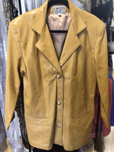 Load image into Gallery viewer, EMAAN NY LEATHER BLAZER, size L  #1493
