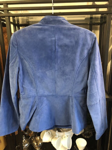 Beautiful electric blue leather, size 12 #165
