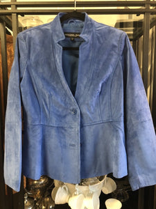 Beautiful electric blue leather, size 12 #165