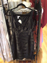 Load image into Gallery viewer, BLACK COCKTAIL DRESS, size 10 #187
