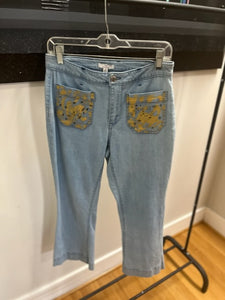 HALSTON jeans, size 8  #2012