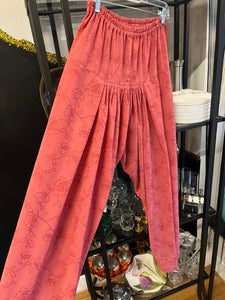 Rose Gypsy Pants, size M  #1214
