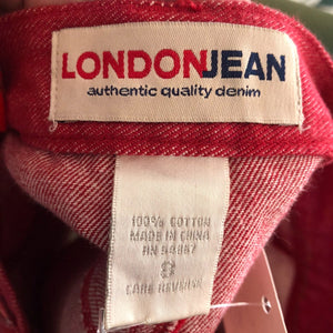 London Jean Skirt, size 8. #911