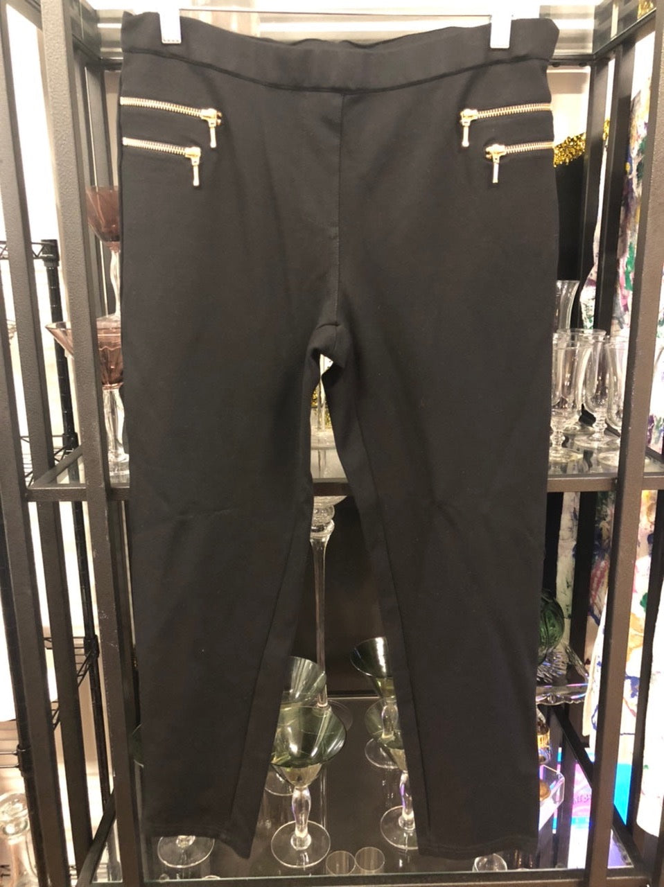 Black leggings, size XL  #340