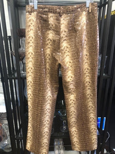 Selene Faux Leather Pants, size 12  #1517