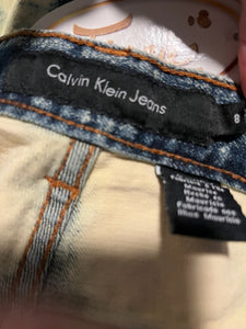 Calvin Klein recycled jeans, size 8  #1903