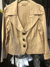 Load image into Gallery viewer, Taupe cloth blazer, size 14  #3070
