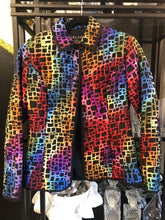 Load image into Gallery viewer, 100% SILK RAINBOW COAT, Size S #102
