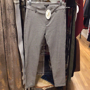 HOUNDSTOOTH PANTS, size L  #1138