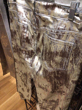 Load image into Gallery viewer, ELITE METALLIC JEANS, size 10  #2007
