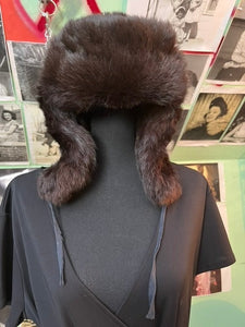 Fur Hat, one size fits most  #1447