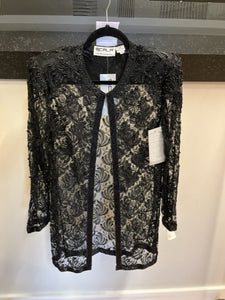 SCALA Sequins Blazer/Top, size L  #3062