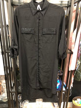 Load image into Gallery viewer, Button down Shirt/Dress, size M  #390
