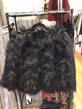 Load image into Gallery viewer, FAUX FUR JACKET, size M  #1125
