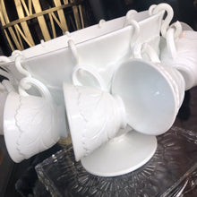 Load image into Gallery viewer, Milk Glass Punch Bowl  #2082
