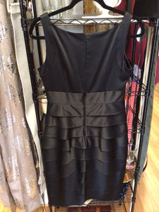 BLACK COCKTAIL DRESS, size 10 #187