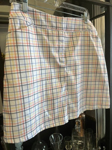 Plaid Tennis Skirt, size 6. #941