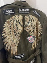 Load image into Gallery viewer, Custom Military Jacket, size S/M #5002
