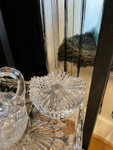 Crystal Candle Holders  #2084