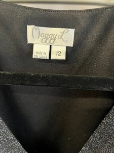 Maggy L Cocktail Dress, size 12  #420