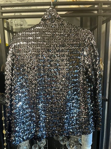 Metallic Sequins Blazer, size M  #3046
