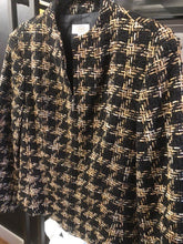 Load image into Gallery viewer, Tweed Blazer, size 10  #3072
