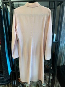 Vintage Plush Pink Dress, size 8  #3235